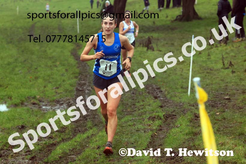 Womens Senior and Womens Masters 2023 NECAA Cross Country Relays, Thornley Hall Farm, Peterlee, County Durham. Photo: David T. Hewitson/Sports for All Pics